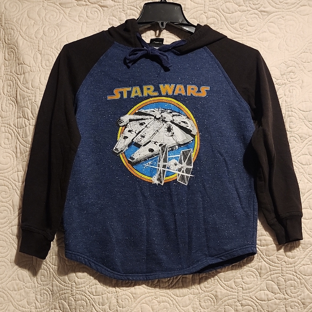Star Wars Navy and Black Sweatshirt